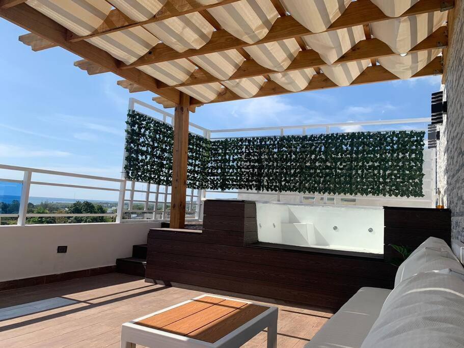 شقة Barahona  في Apart. Bbq, Jacuzzi Y Vista Al Mar, 4Hb/Ac. المظهر الخارجي الصورة